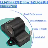 golf cart inductive throttle sensor